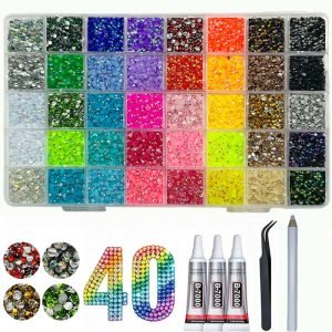 40 Colors Rhinestones Set - Thumbnail Image 5